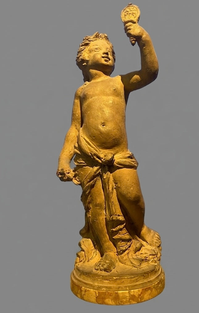 Putto in terracotta