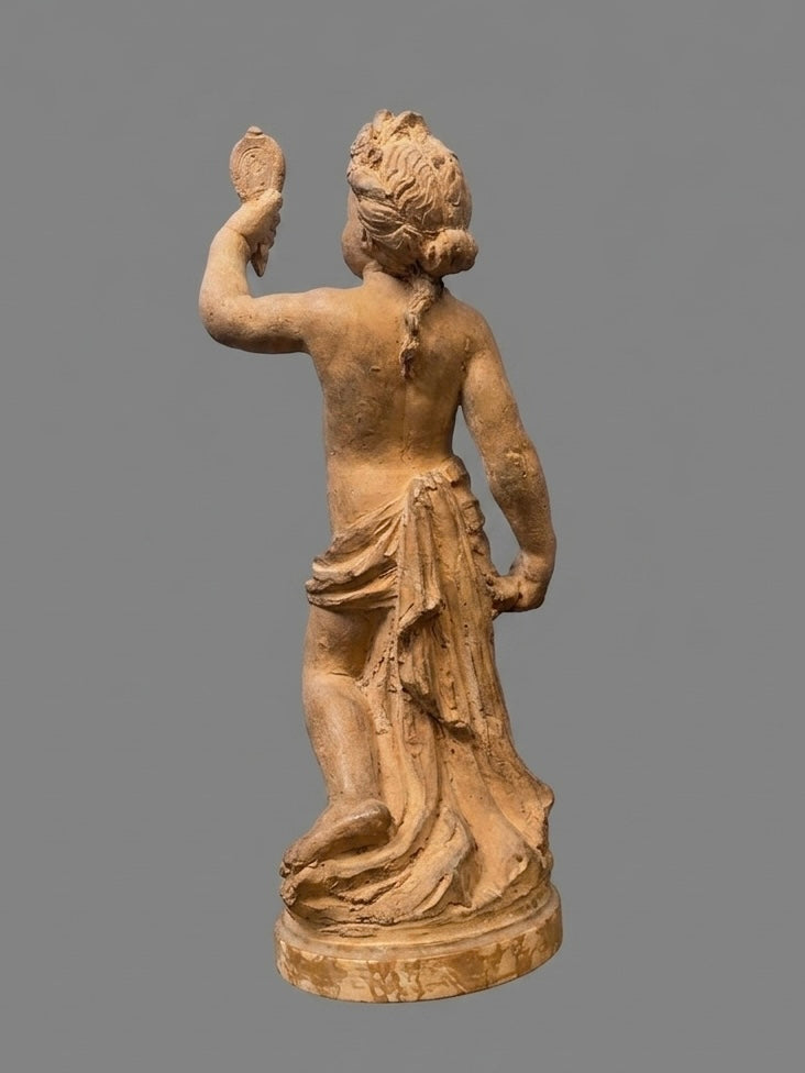Putto in terracotta